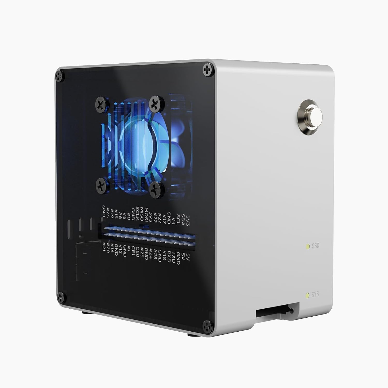 Pi 5 Case - Pironman 5-Mini NVMe M.2 SSD PCIe