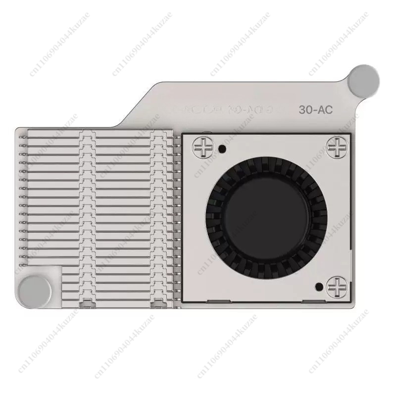 Raspberry Pi - พัดลมระบายความร้อนแบบเทอร์โบปรับความเร็วได้ด้วย PWM, ตัวระบายความร้อนแบบแอคทีฟอะลูมิเนียมสำหรับบอร์ดพัฒนา Raspberry Pi 5