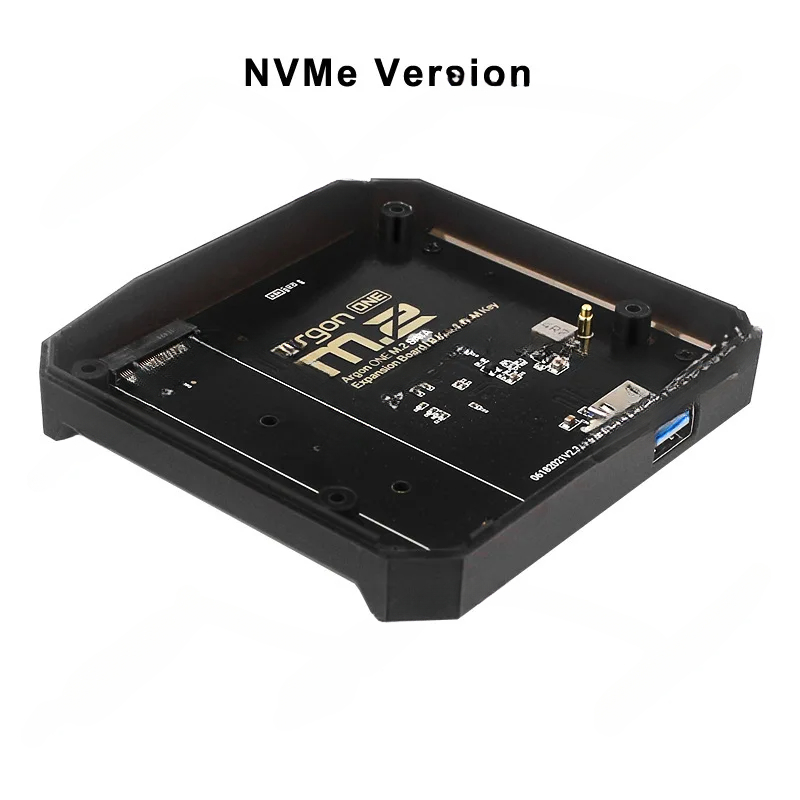 Pi 4 Case - บอร์ดขยาย M.2 Raspberry Pi 4 อะลูมิเนียมด้านล่าง
