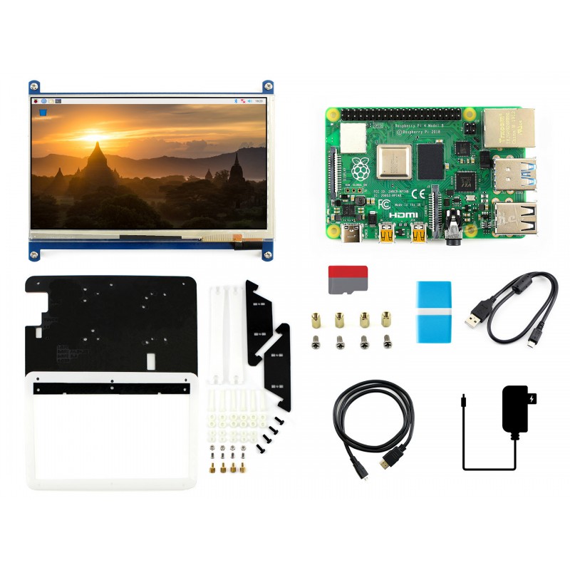 Pi 4 Case - ชุดจอแสดงผล Raspberry Pi 4 Model B