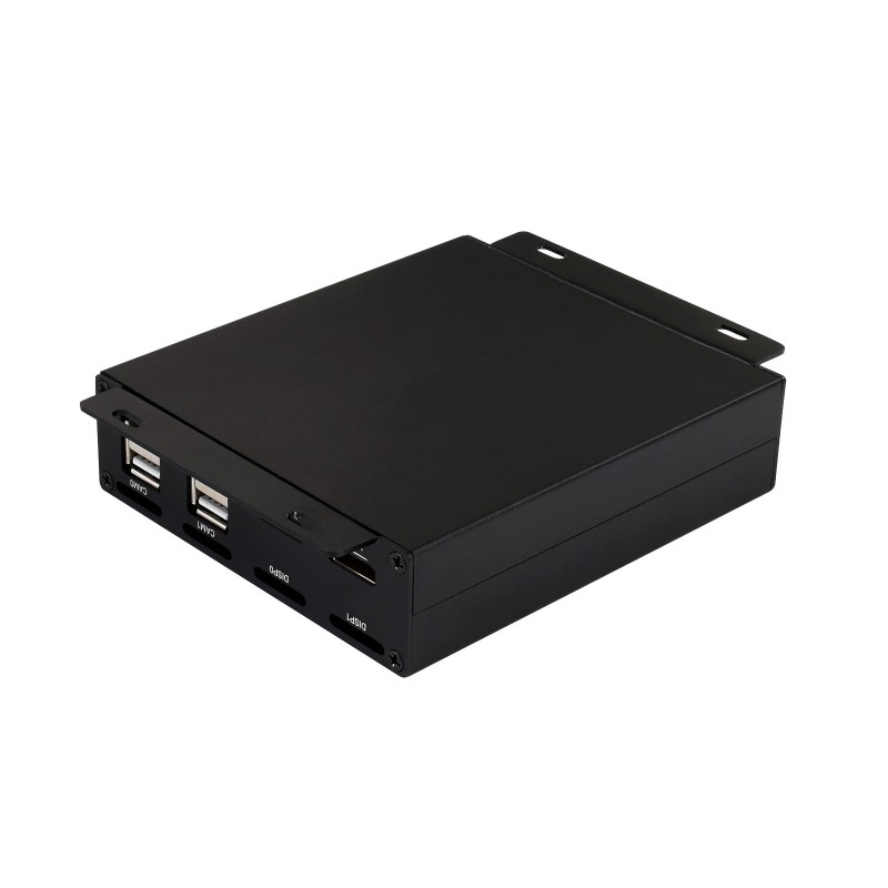Pi 4 Case - Waveshare CM4-IO-POE-BOX-B,คอมพิวเตอร์ขนาดเล็ก PoE (ประเภท B) ขึ้นอยู่กับโมดูลประมวลผล