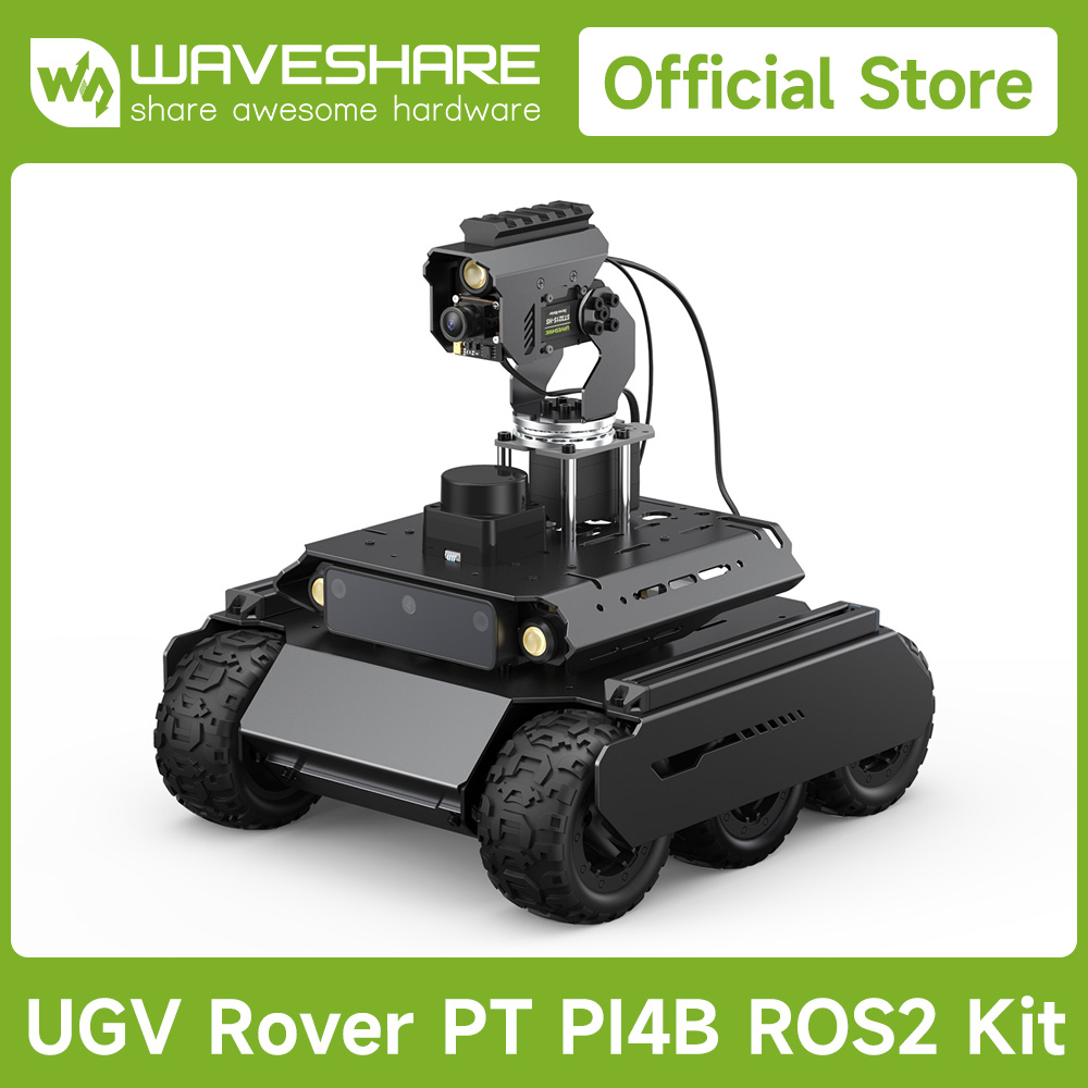Raspberry Pi Kit - Waveshare Rover ROS 2 หุ่นยนต์ AI