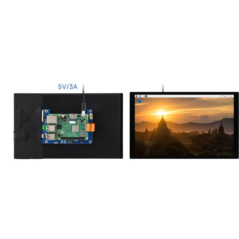 หน้าจอสัมผัส DSI ขนาด 10.1 นิ้ - Pi Display บทวิจารณ์และราคา