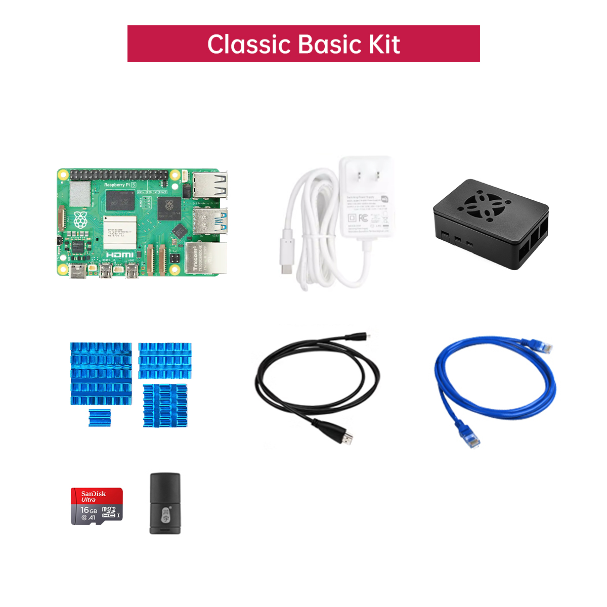 ชุดพัฒนา Raspberry Pi 5 4G/8G  - Raspberry Pi Kit บทวิจารณ์และราคา