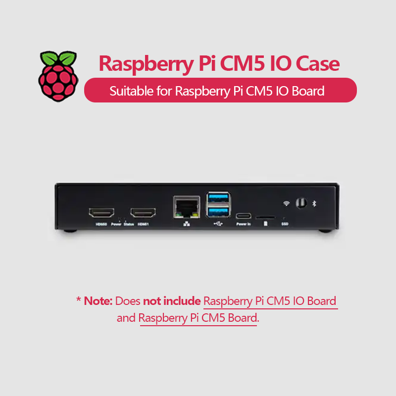 เคส IO อย่างเป็นทางการสำหรับ R - Pi 5 Case บทวิจารณ์และราคา