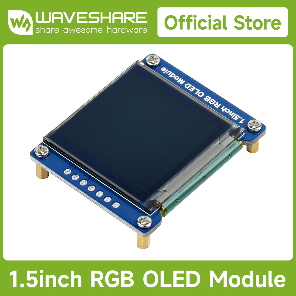 เวฟแชร์ 1.5 นิ้ว RGB OLED โมดู - Pi Display บทวิจารณ์และราคา
