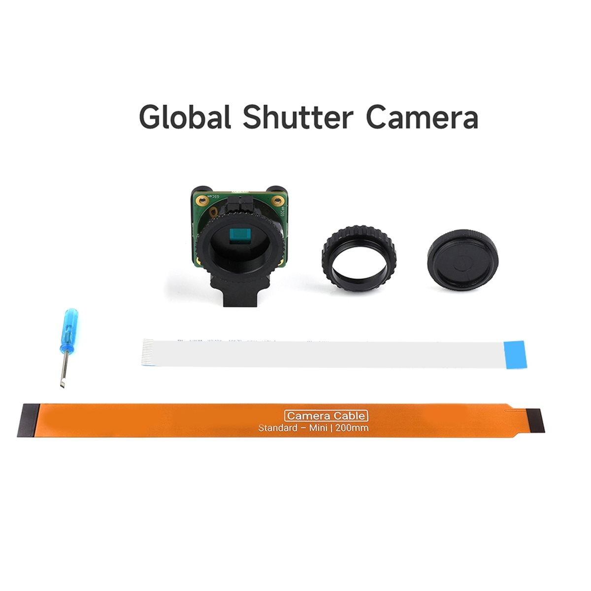 AU47-สำหรับกล้อง Raspberry Pi  - Raspberry Pi Global Shutter Camera Imx296 บทวิจารณ์และราคา