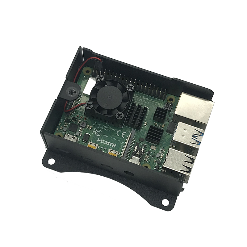 Raspberry Pi 4B 3B เคสอลูมิเนี - Pi Power Supply บทวิจารณ์และราคา