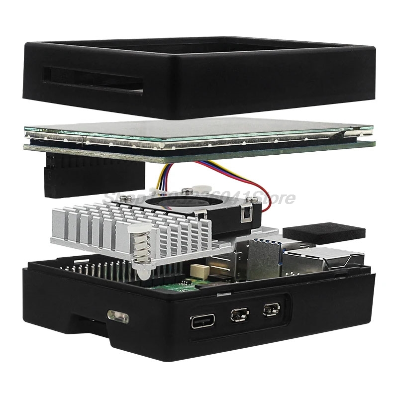 3.5 นิ้ว Raspberry Pi 5 หน้าจอ - Pi 5 Case บทวิจารณ์และราคา