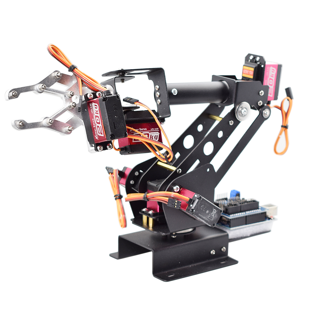 ชุดควบคุมแขนหุ่นยนต์ 6 DOF พร้ - Arduino Kit บทวิจารณ์และราคา