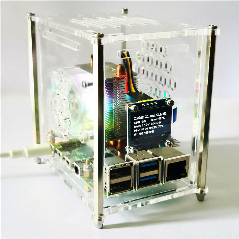 Raspberry Pi 4 Model B PWM ICE - Pi Cooler บทวิจารณ์และราคา