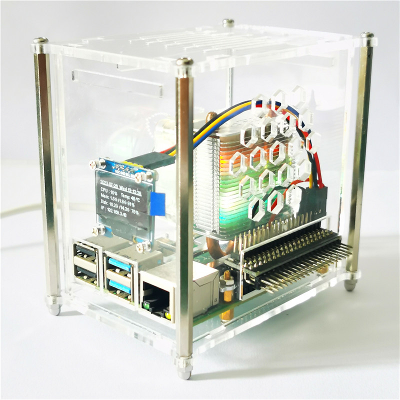 Raspberry Pi 4 Model B PWM ICE - Pi Cooler บทวิจารณ์และราคา