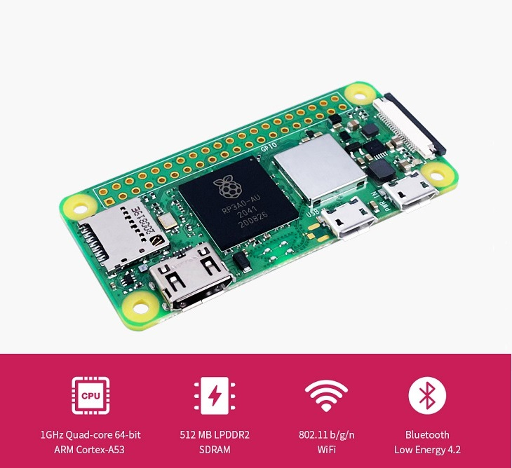 Raspberry Pi Zero 2 W เร็วกว่า - Pi Zero บทวิจารณ์และราคา