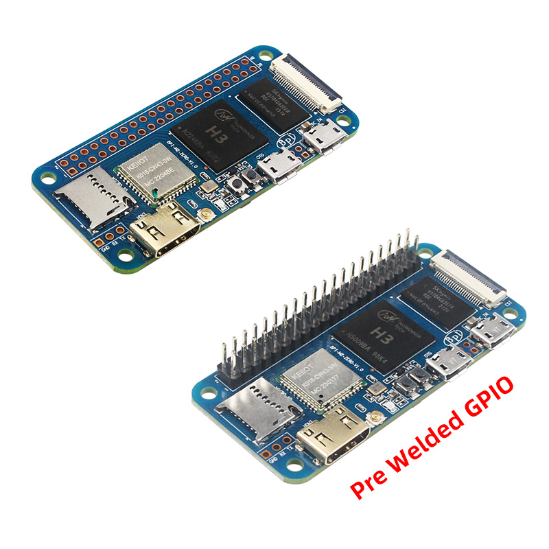 กล้วย Pi M2 Zero BPI-M2 Zero A - Pi Cooler บทวิจารณ์และราคา
