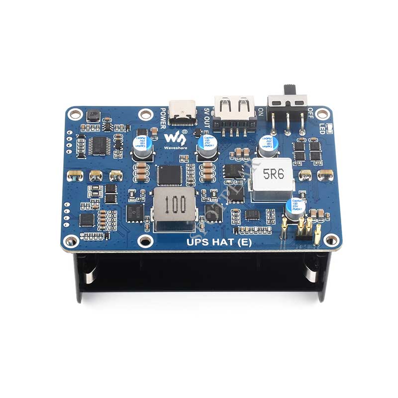 หมวกราสเบอร์รี่ Pi 5 UPS E 4-พ - Pi Power Supply บทวิจารณ์และราคา