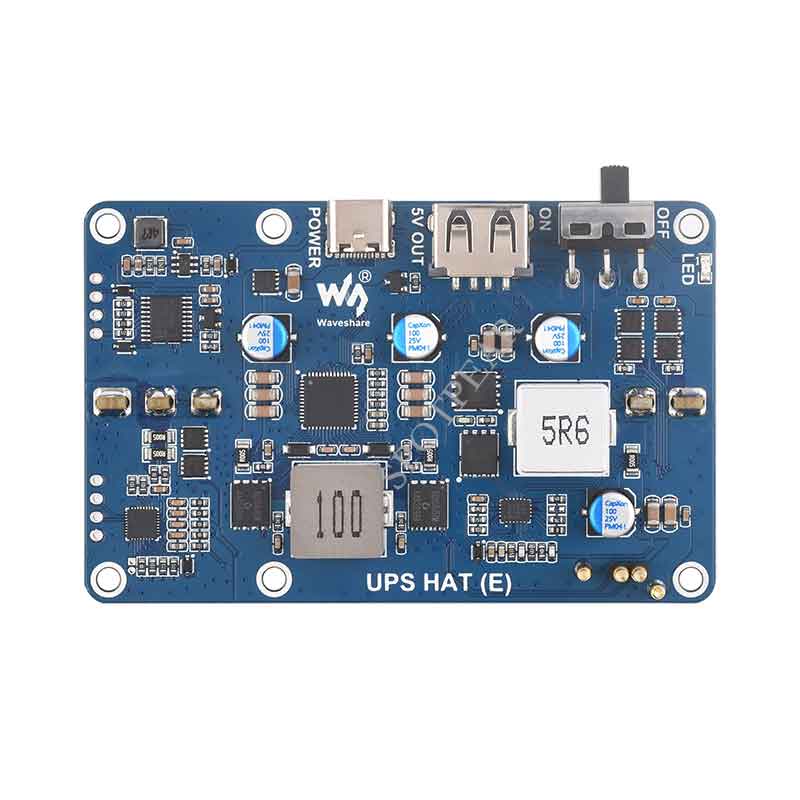 หมวกราสเบอร์รี่ Pi 5 UPS E 4-พ - Pi Power Supply บทวิจารณ์และราคา