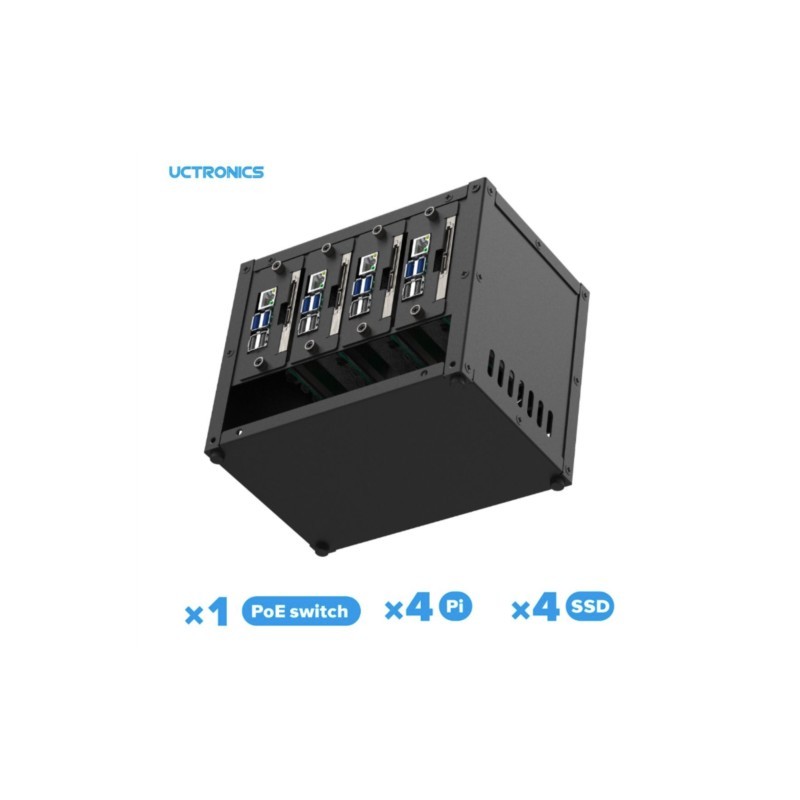 กล่องใส่ Raspberry Pi Cluster  - Raspberry Pi 4 บทวิจารณ์และราคา